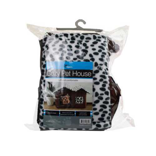 Luxury High End Double Pet House Brown Dog Room ( Case of 2 )